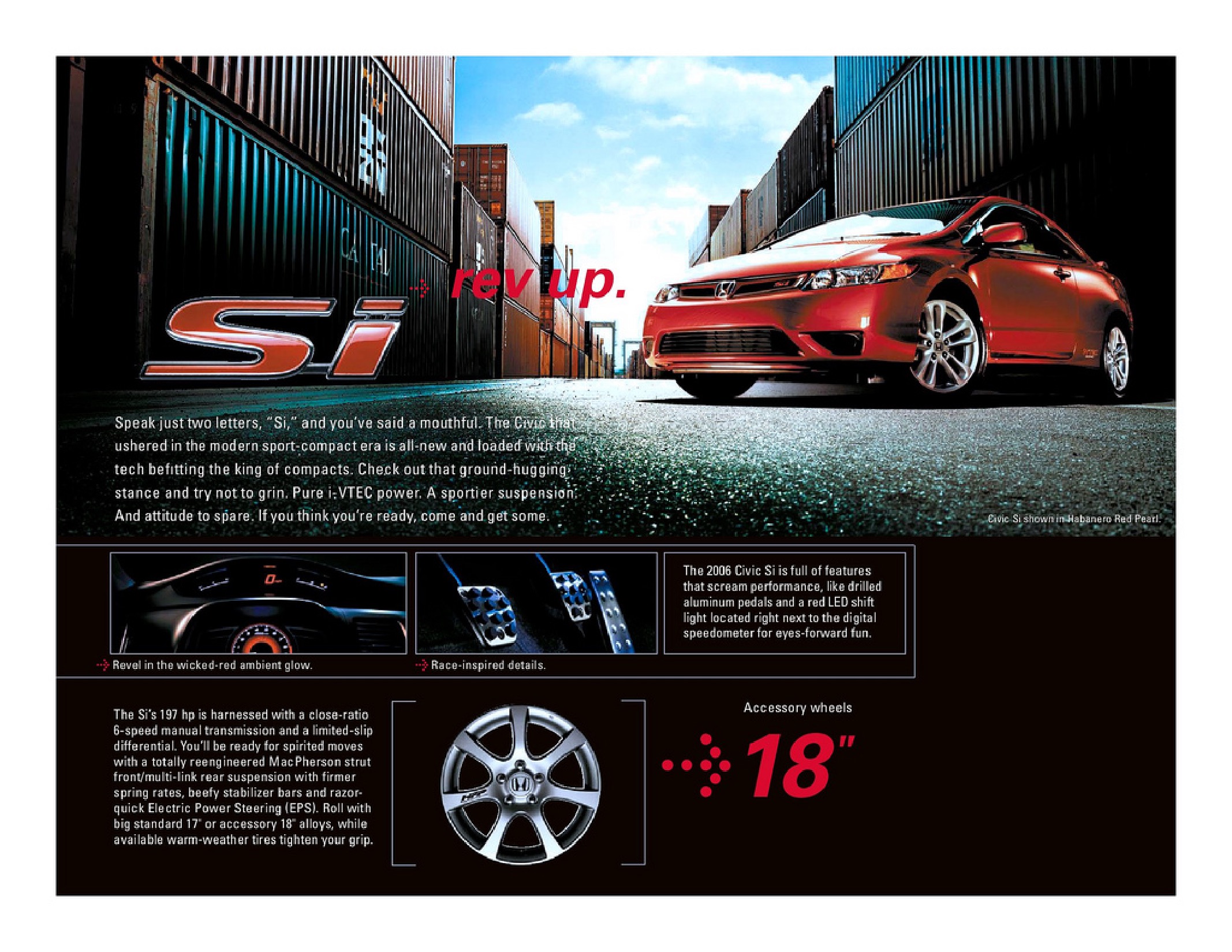 2006 Honda Civic Coupe Brochure Page 6
